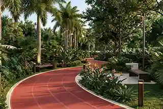 Jogging Track at Shree Venkatesh Laurel