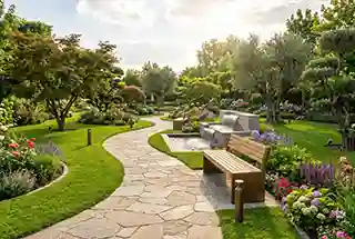 Landscaped Garden at Shree Venkatesh Laurel